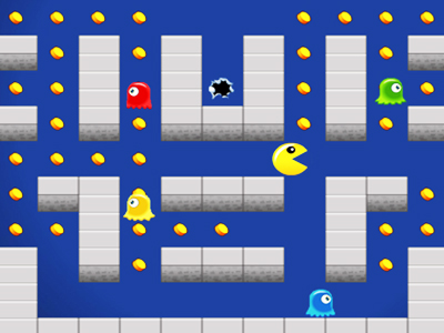 Pacman Oyunu Oyna